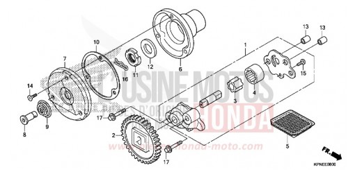 OIL PUMP GLR1251WHF de 2015